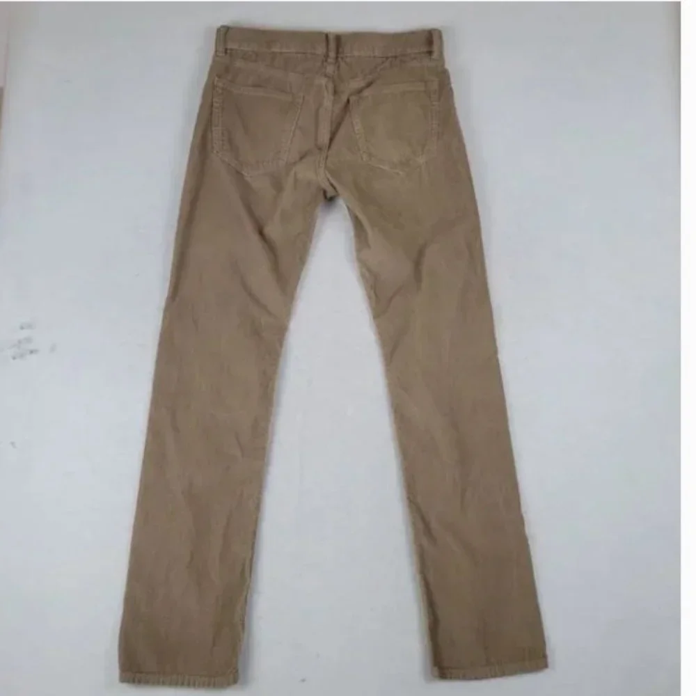 Banana Republic Men's Khaki Tan Straight Leg Corduroy Pants Sz. 40‎